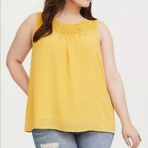 Yellow Torrid Tank Top
